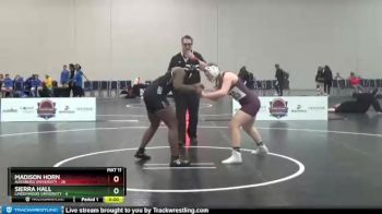170 lbs Placement - Madison Horn, Augsburg University vs Sierra Hall, Lindenwood University