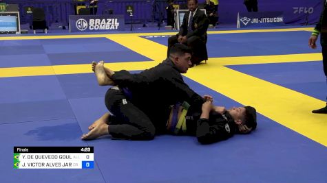 YAN DE QUEVEDO GOULART vs JOÃO VICTOR ALVES JARDIM 2024 Brasileiro Jiu-Jitsu IBJJF