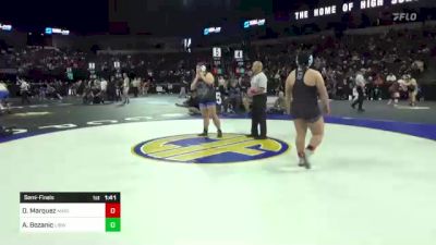 235 lbs Semifinal - Destiny Marquez, Marina vs Anna Bozanic, Liberty Winchester