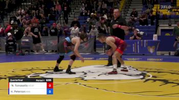 57 lbs Quarterfinal - Nathan Tomasello, TMWC/ OHIO RTC vs Haakon Peterson, Askren Wrestling Academy