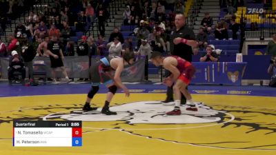 57 lbs Quarterfinal - Nathan Tomasello, TMWC/ OHIO RTC vs Haakon Peterson, Askren Wrestling Academy