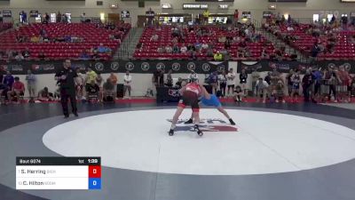 60 kg 3rd Place - Sam Herring, Bishop McCort High School Wrestling vs Cooper Hilton, Boom Ranch Wrestling Club