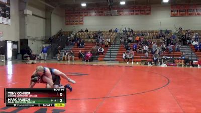 174 lbs Cons. Round 3 - Mark Rausch, Colby Community College vs Tony Connor, Labette Community College