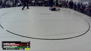 160 lbs Quarterfinal - Dominick Larraga, Shelton Kids Wrestling vs Aj Ress-Conkey, Ralston High School Wrestling