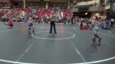 100 lbs Champ. Round 1 - Gunner Trester, Ark City Takedown Wrestling Cl vs Jakari Murry, Team Of Hard Knox