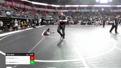 78 lbs Quarterfinal - Dominick Turner, Stl Warriors vs Quentin Jackson, East Kansas Eagles