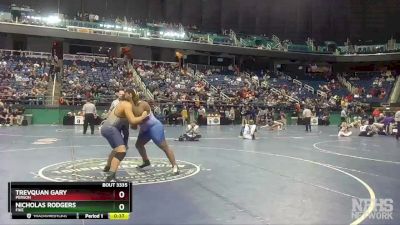 3A 285 lbs Cons. Round 3 - Nicholas Rodgers, Fike vs Trevquan Gary, Person