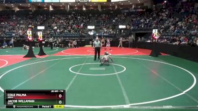 74 lbs Cons. Round 6 - Cole Palma, NBHA vs Jacob Willaman, OCGA