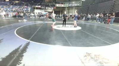 126 lbs Cons. Round 2 - Cooper Nees, Port Angeles Wrestling Club vs Kyler Nelson, Askeo International Mat Club