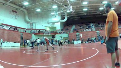 220 lbs Cons. Round 5 - Colin McMahon, Central Middle School vs Bradyn Lothamer, Carroll Superchargers