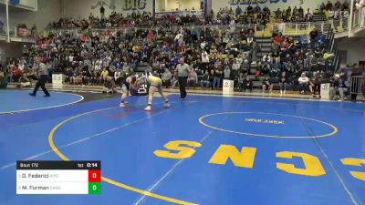 172 lbs 3rd Place - Dom Federici, Wyoming Seminary vs Matthew Furman, Canon-McMillan