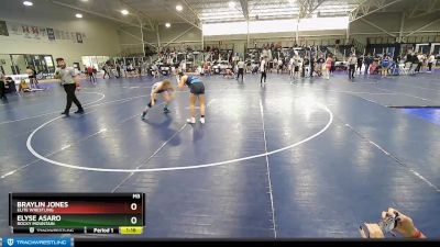 126 lbs Cons. Round 1 - Elyse Asaro, Rocky Mountain vs Braylin Jones, Elite Wrestling