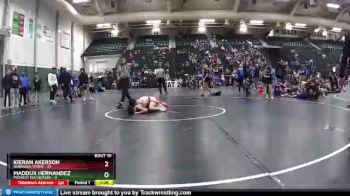 90 lbs Round 4 (6 Team) - Kieran Akerson, Nebraska Titans vs Maddux Hernandez, Midwest Destroyers