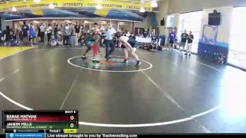152 lbs Round 3 (8 Team) - Jaheim Mills, Roundtree Wrestling Academy vs Barak Matviak, Free-Buch-Creek #1