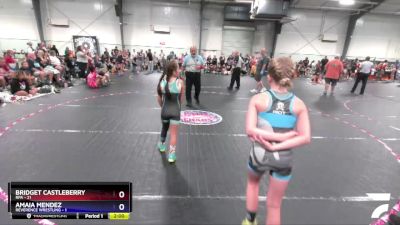 78 lbs Round 2 (3 Team) - Bridget Castleberry, RPA vs Amaia Mendez, Reverence Wrestling