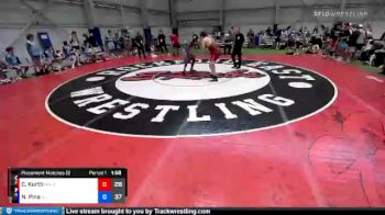 220 lbs Placement Matches (8 Team) - Caleb Kurtti, Minnesota Blue vs Nazareth Pina, New Jersey