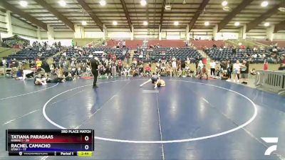 115 lbs Placement (4 Team) - Tatiana Paragaas, Hawaii 1 vs Rachel Camacho, Utah 1