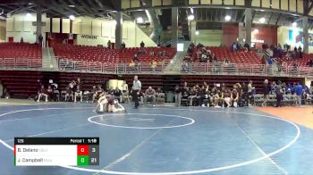 126 lbs Round 3 (3 Team) - Jacob Campbell, Papillion-LaVista vs Brenyn Delano, Columbus