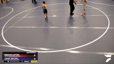 82 lbs Quarterfinal - Graham Lofton, Summit Wrestling Academy vs Chase Van Hill, MN Elite Wrestling Club