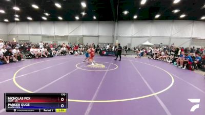 170 lbs Quarterfinals (8 Team) - Nicholas Fox, Iowa vs Parker Guge, Kansas Red