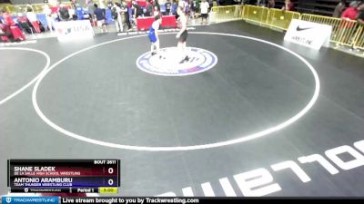 160 lbs Cons. Round 4 - Shane Sladek, De La Salle High School Wrestling vs Antonio Aramburu, Team Thunder Wrestling Club