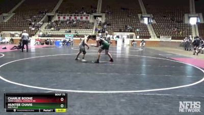 182 lbs Cons. Round 1 - Charlie Boone, John Carroll Catholic HS vs Hunter Chavis, Holtville