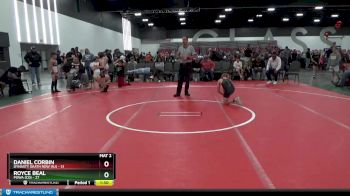 70 lbs Round 2 (8 Team) - Daniel Corbin, Dynasty Death Row (NJ) vs Royce Beal, POWA (CO)