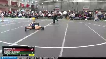 145 lbs Round 1 (4 Team) - Camden Lockerby, Team Tennessee Blue vs Calvin Haag, Iowa Yellow