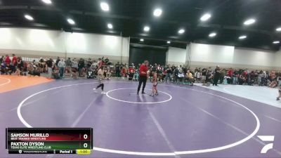 70-71 lbs Round 3 - Paxton Dyson, Texas Elite Wrestling Club vs Samson Murillo, Best Trained Wrestling