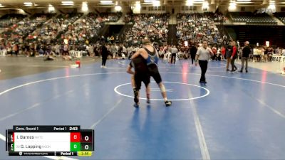 149 lbs Cons. Round 1 - Dawson Lapping, Northeast Oklahoma vs Ian Barnes, Northwest Kansas Technical College