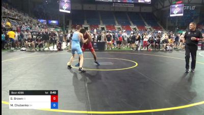 138 lbs Rnd Of 32 - Gabriel Brown, Idaho vs Maksym Chubenko, Ohio