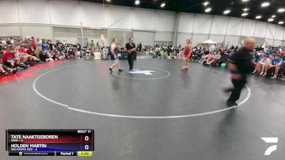 182 lbs Placement Matches (8 Team) - Tate Naaktgeboren, Iowa vs Holden Martin, Oklahoma Red