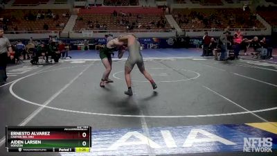 D2-165 lbs Quarterfinal - Aiden Larsen, Horizon vs Ernesto Alvarez, Canyon Del Oro