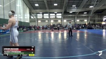 165 lbs 7th Place Match - Steven Rochard, U.S. Coast Guard Academy vs Patrick Wisniewski, Johnson & Wales University (Rhode Island)