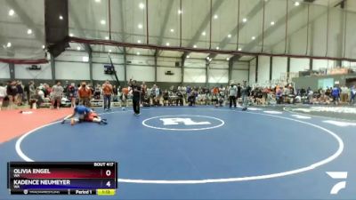 124 lbs Cons. Semi - Olivia Engel, WA vs Kadence Neumeyer, WA