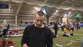 Solinsky after his 1st 08 Race