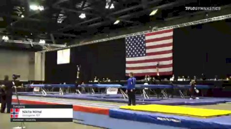 Nikita Mittal - Tumbling, Springtime T&T - 2021 USA Gymnastics Championships