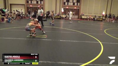 44 lbs Round 5 - Hunter Arnold, Smyrna Little Wrestlers vs Maverick Andidero, Deep Roots