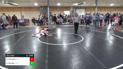 3rd Place - Austin Parsons, Wapwallopen vs Gavin Morder, Huntingdon