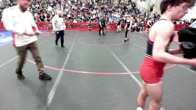 120 lbs Quarterfinal - Liam O'brien, Marblehead/Swampscott vs Jason Ballou, Andover