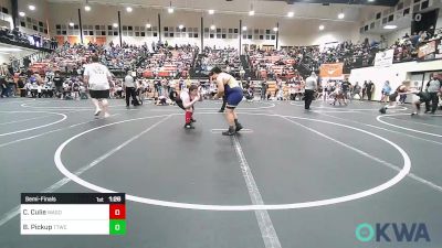 Semifinal - Cash Culie, Wagoner Takedown Club vs Brett Pickup, Team Tulsa Wrestling Club