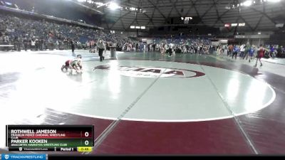 87 lbs Quarterfinal - Rothwell Jameson, Franklin Pierce Cardinal Wrestling Club vs Parker Kooken, Anacortes Hawkeyes Wrestling Club