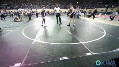 126 lbs Quarterfinal - Luke Bailey, Coweta Tiger Wrestling vs Erick WInn, Tulsa Blue T Panthers