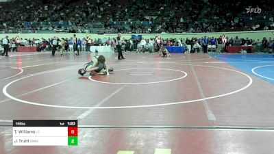 118 lbs Round Of 64 - Ty Williams, Lincoln Christian vs Jaxon Truitt, Owasso Junior High