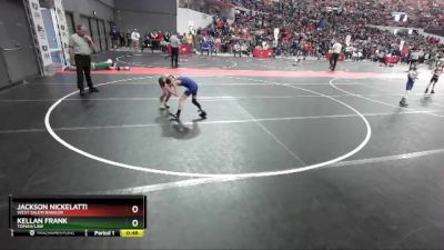 51 lbs Cons. Round 3 - Kellan Frank, Tomah/LAW vs Jackson Nickelatti, West Salem Bangor