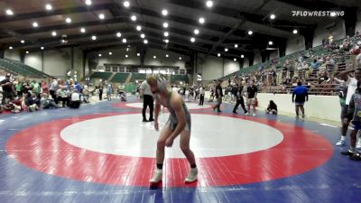 135 lbs Final - Eli Taylor, South Paulding Junior Spartans Wrestling Club vs Joshua Baughcum, Franklin County Youth Wrestling