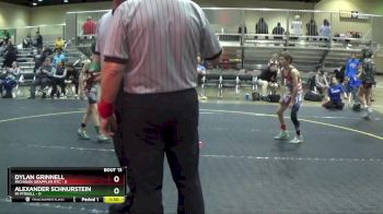 67 lbs Round 5 (6 Team) - Dylan Grinnell, Michigan Grappler RTC vs Alexander Schnurstein, Mi Pitbull
