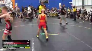60 lbs Round 4 (6 Team) - Hayes Daniel, Backyard Brawlers vs Anden Rathgeber, East Kansas Eagles