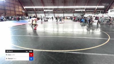 140A lbs Rr Rnd 2 - Ryker Cox, Curby 3 Style vs Asher Bacon, Dallas, Pa