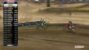 Hunter Lawrence Gets Aggressive With Jo Shimoda - 250 Moto 1 | Fox Raceway II National